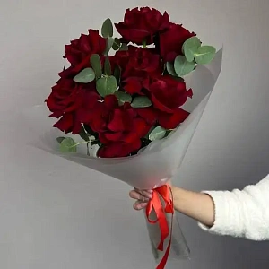 Букет рубиновая ночь - фото-1