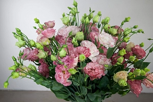 Букет розовое облако - фото-3