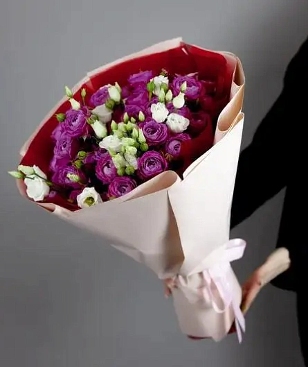 Букет нежное объятие - изображение-