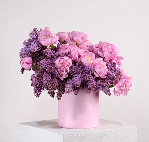 Букет лиловый сон