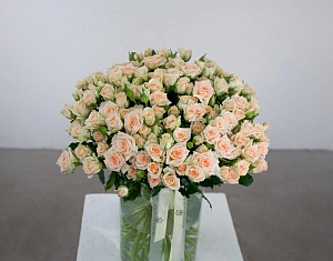 Букет персиковый шепот - фото-3