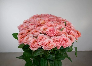 Букет персиковая дымка - фото-2