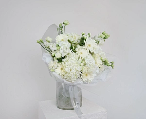 Букет молочная нега - фото-4