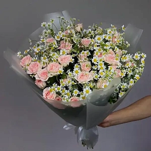 Букет весеннее вдохновение - фото-0