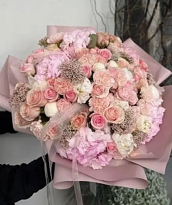 Букет кремовая симфония