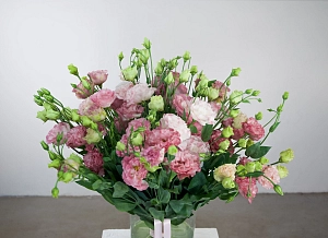 Букет розовое облако - фото-2