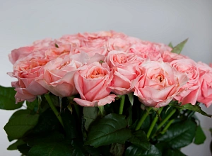 Букет персиковая дымка - фото-3